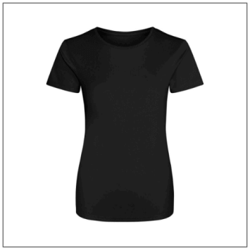Women's Cool T JC005 - Jet black