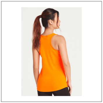 Women's Cool Vest JC015 model achterkant