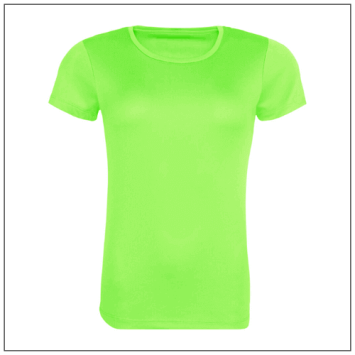Women's Recycled Cool T JC205 - Electric green.