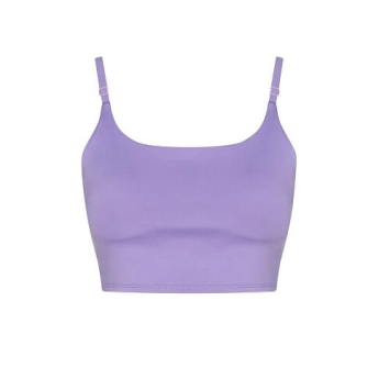 Womens Recycled Tech Sports Bra JC217 - Digital Lavender.
