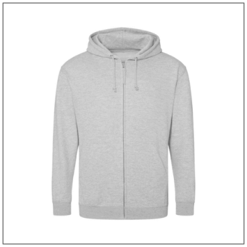 Zoodie JH050 Heather grey.