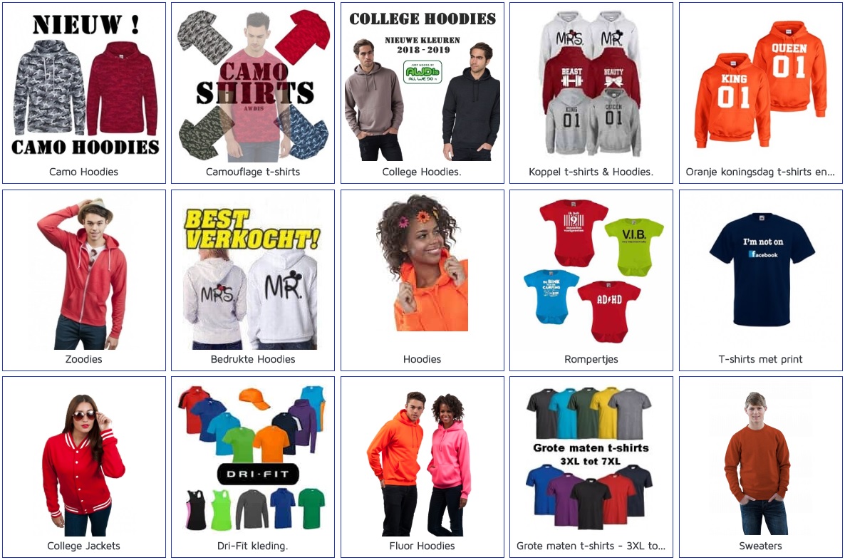 T shirts laten bedrukken in Amsterdam Kleding bedrukken Amsterdam? Met spoed textiel bedrukken